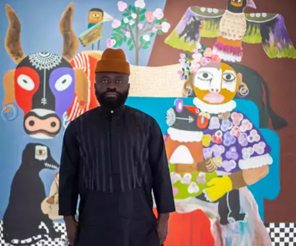 Ganalı ressam Kojo Marfo'nun eserleri ilk kez İstanbul'da sergileniyor!